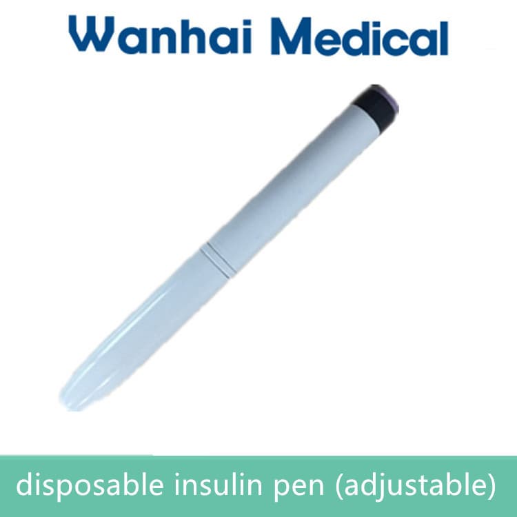 disposable insulin pen_HGH pen_plastic injection pen